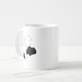 女子ボクサー コーヒーマグカップ (正面左)