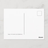 女子ボクサー ポストカード (裏面)