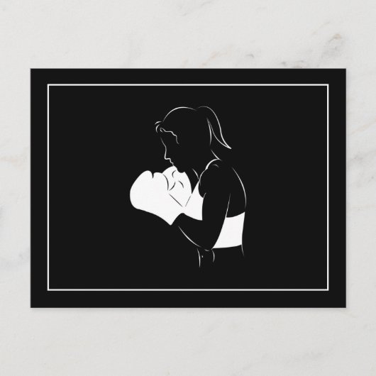 女子ボクサー ポストカード (正面)