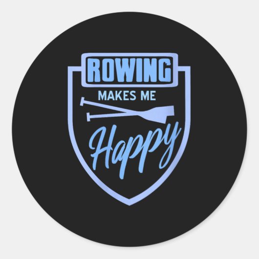 女子ボートでジョイ・ウォーター・スポーツ・クルー・チーム ラウンドシール (正面)