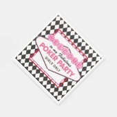 女子ポーカーパーティー スタンダードランチョンナプキン (角)
