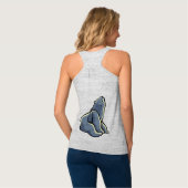 女子ポーラーベアータンクトップシャツベアーートップス タンクトップ (裏面フル)