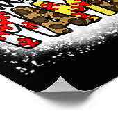 女子ママ生命ソフトボール野球マザーズ・デイ ポスター (角)