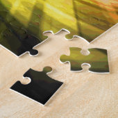 女子マラソンランナー ジグソーパズル (側面)