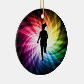 女子マラソンランナー セラミックオーナメント (右)