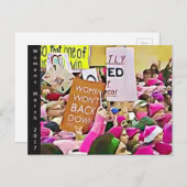 女子マーチ記念品はがき ポストカード (正面/裏面)