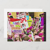 女子マーチ記念品はがき ポストカード (正面/裏面)