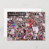 女子マーチ記念品はがき ポストカード (正面/裏面)