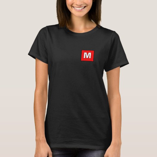 女子ミレニアルTシャツ Tシャツ (正面)