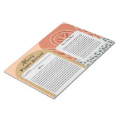 女子モダンキリスト教日刊紙祈りの言葉雑誌 ノートパッド (アングル)