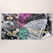 女子モダンビーチタオル ビーチタオル (正面)