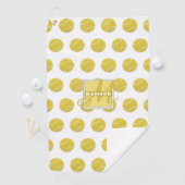 女子モノグラムのテニスのギフトゴルフタオル ゴルフタオル (インサイチュ)