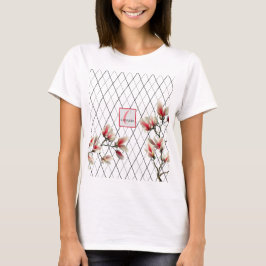 女子モノグラムのTシャツ Tシャツ