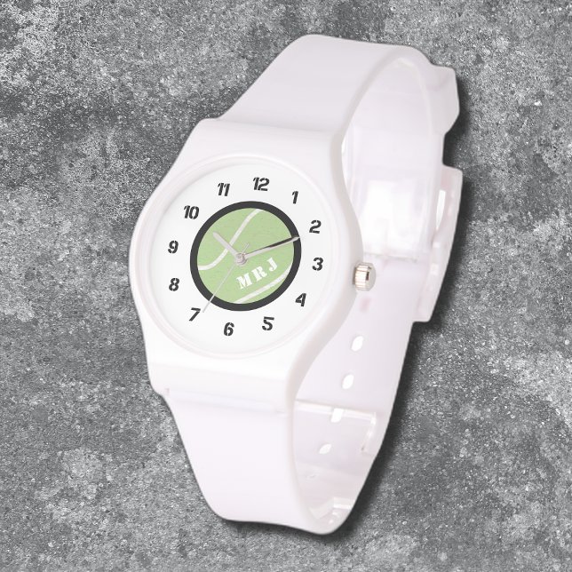 女子モノグラムテニスウォッチシリコンブレスレット 腕時計 (クリエイターアップロード済み)