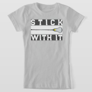 女子ラクロス名言Tシャツ Tシャツ