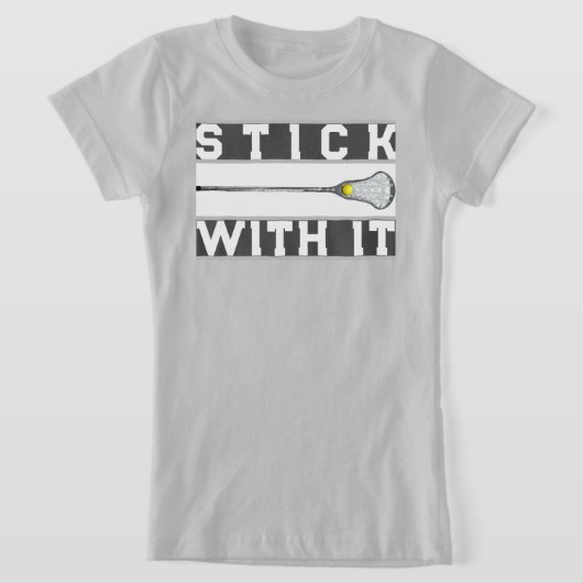 女子ラクロス名言Tシャツ Tシャツ (レイダウン)