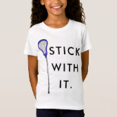 女子ラクロス Tシャツ (正面)