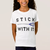 女子ラクロス Tシャツ (正面)