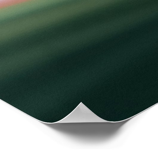 女子ラグビープレーヤーアートポスター ポスター (角)