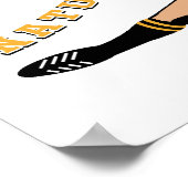 女子ラグビー#2 BY ポスター (角)