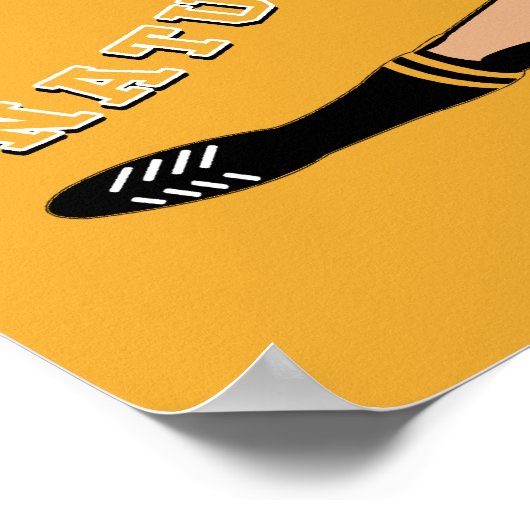 女子ラグビー#2 RY ポスター (角)