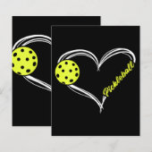 女子ラブピックボール – かわいいピックボールの試合，私 (正面/裏面)