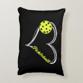 女子ラブピックボール – かわいいピックボールの試合,私 アクセントクッション (裏面(縦))