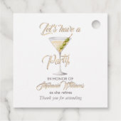 女子リタイアサマーカクテルパーティー フェイバータグ (裏面)