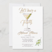 女子リタイアサマーカクテルパーティー 招待状 (正面)