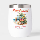 女子リタイアパーティービーチアロハウーマン (背面)