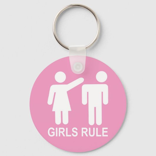 女子ルール キーホルダー (正面)