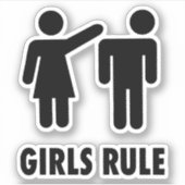 女子ルール シール (正面)