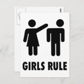 女子ルール ポストカード (正面/裏面)
