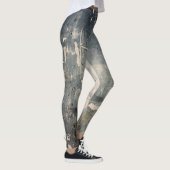 女子レギンス | エコフィットネス壁 レギンス (右)