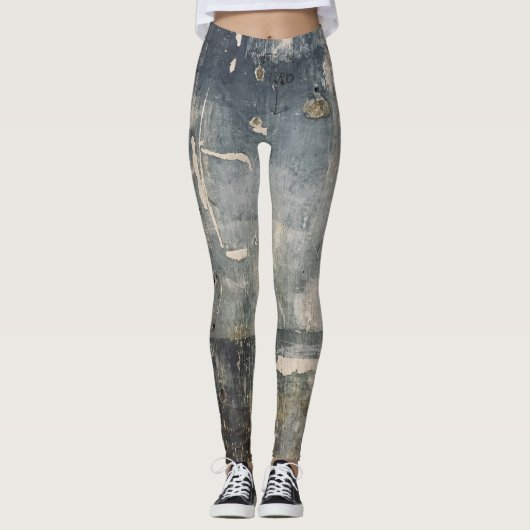 女子レギンス | エコフィットネス壁 レギンス (正面)