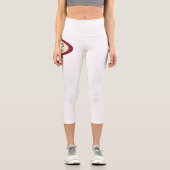 女子レギンスJOTロゴ カプリレギンス (正面)