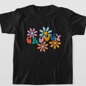 女子レトロ「Groovy」基本Tシャツ Tシャツ