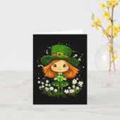 女子レプレシャンロックガールズSt patricks dayL カード (黄色い花)