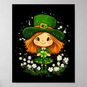女子レプレシャンロックガールズSt patricks dayL ポスター