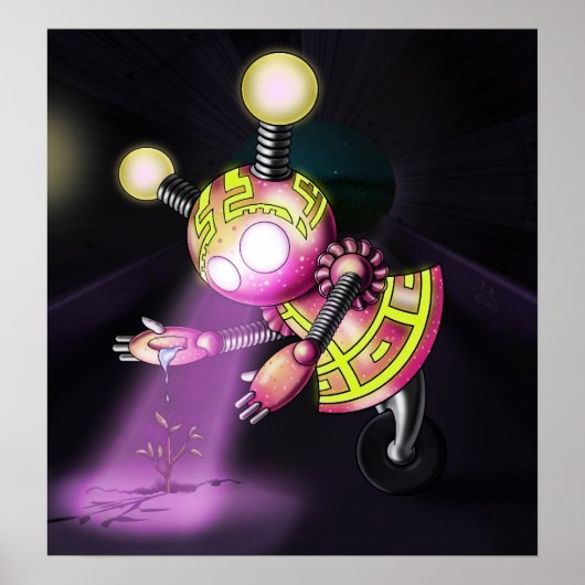 女子ロボット ポスター (正面)