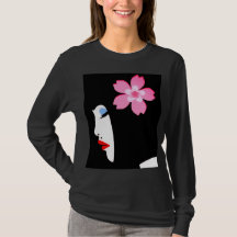 女子ロングスリーブTシャツ