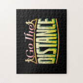 女子ロングランニングディスタンス女子 – マラソンランナー ジグソーパズル (縦)