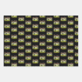 女子ロングランニングディスタンス女子 – マラソンランナー ラッピングペーパーシート (正面2)