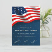 女子ワールドカップ最終パーティの招待状 招待状 (スタンド正面)
