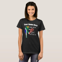 女子ワールドカップ2023チーム南アフリカ Tシャツ