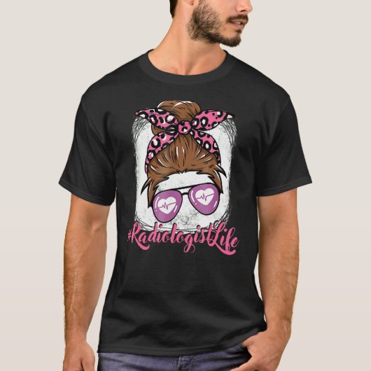 女子乳児用放射線科ナース Tシャツ (正面)