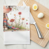 女子予測できな本物のキッチンタオル キッチンタオル (四つ折り)