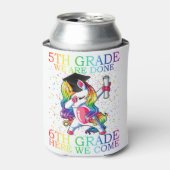 女子五年生の卒業魔法ユニコーンギフト 缶クーラー (缶正面)