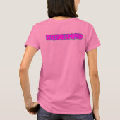 女子会とお酒で盛り上がるバチェラー・パーティー Tシャツ (裏面)