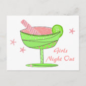 女子会のご案内 インビテーションポストカード (正面)